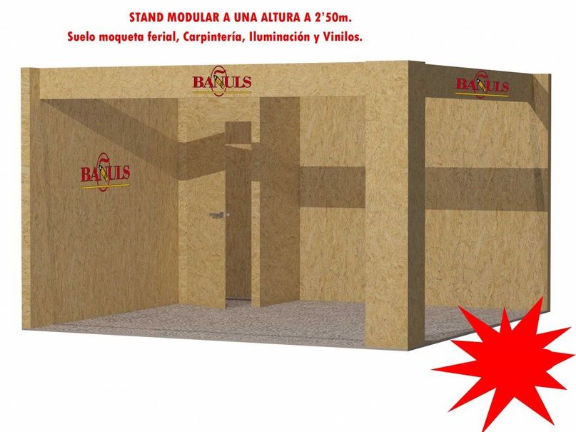 Stands Bañuls Carpinteros Modulares en madera 3