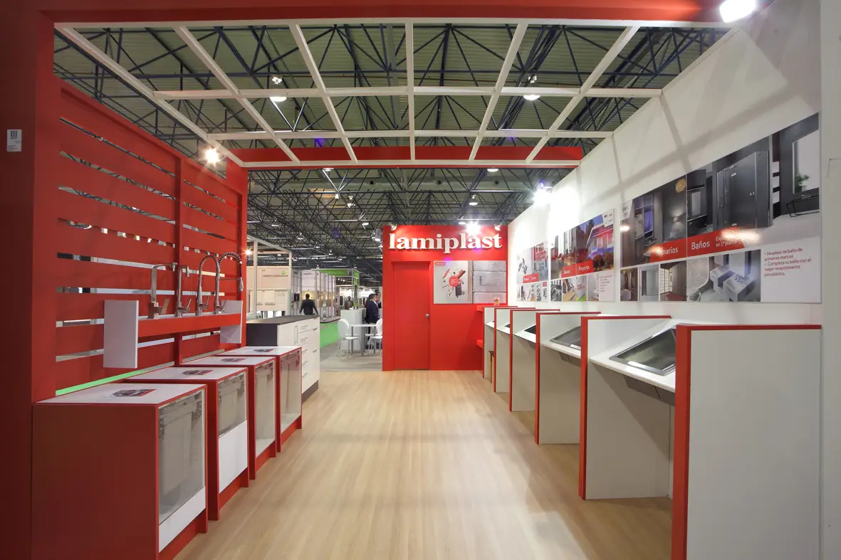 stand rojo